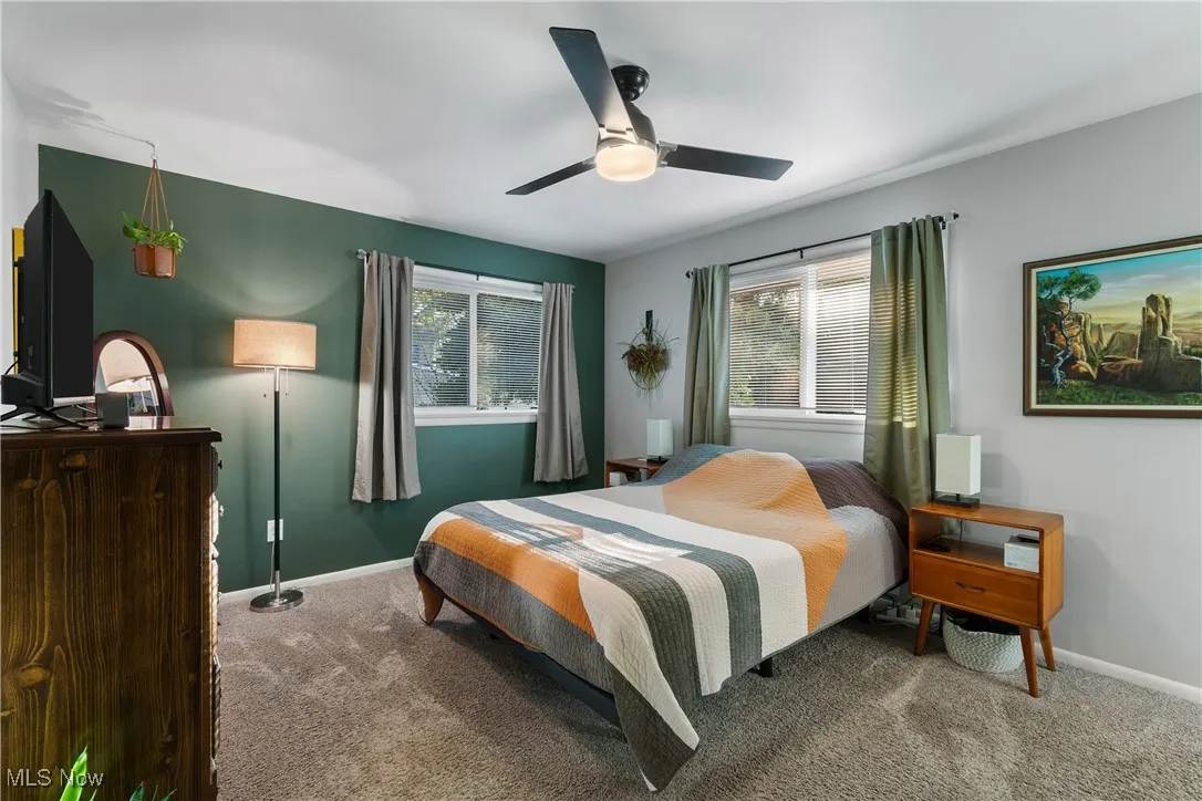 The Primary Bedroom.  The full, Primary Bath is just to the right.