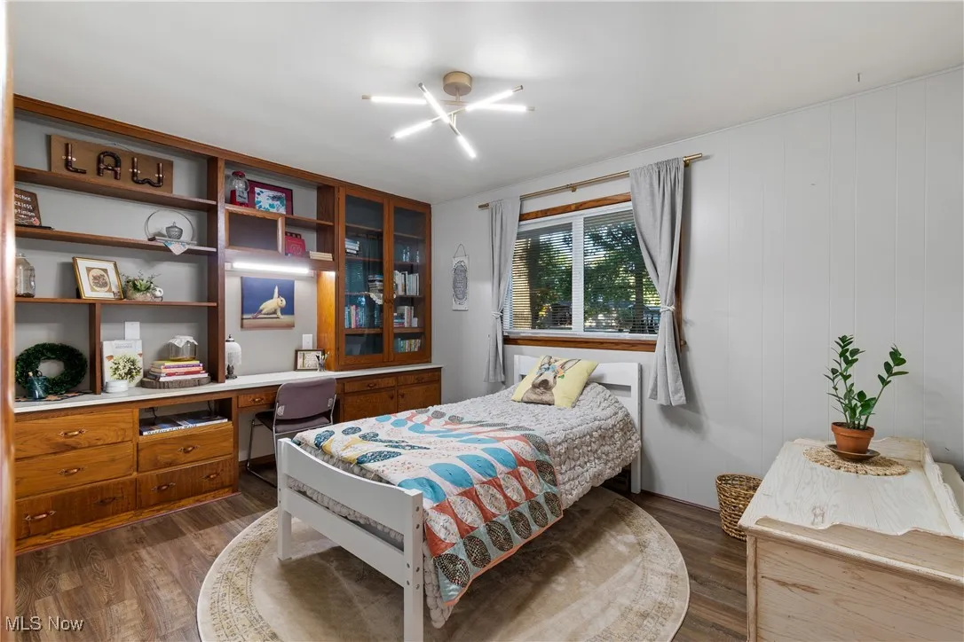 This is Bedroom #3.  It could easily be used as an office as well.  Perfect study for a high school/college student.