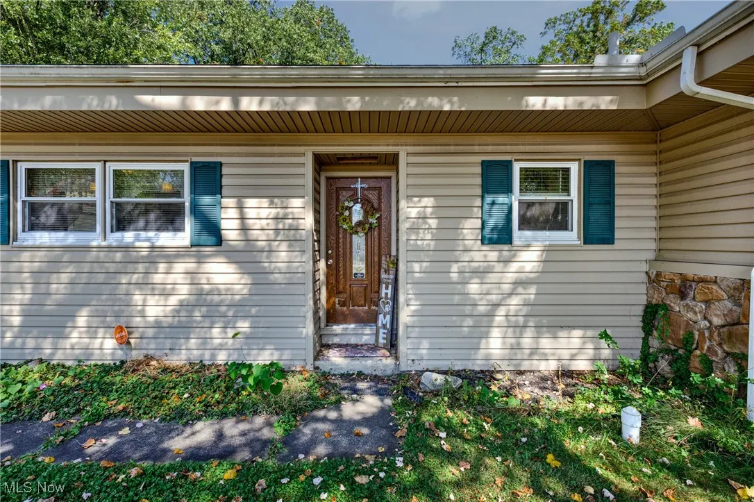 Entrance to property