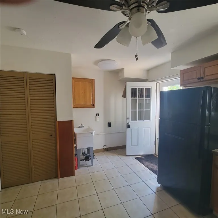 Place for stackable laundry, mechanicals in closet