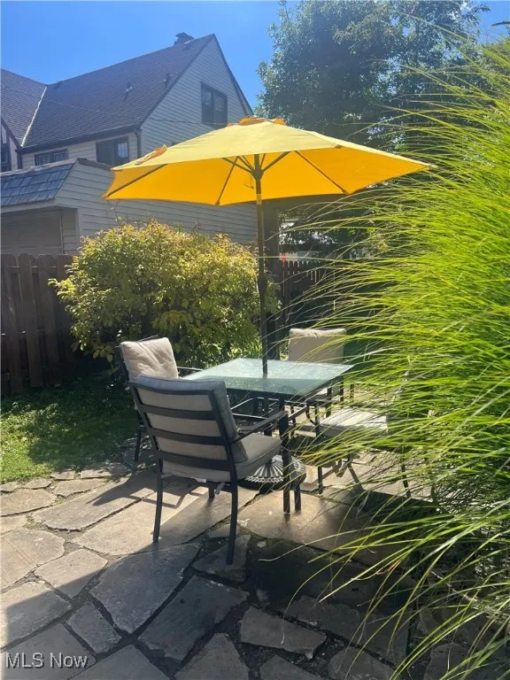View of patio / terrace featuring outdoor dining space