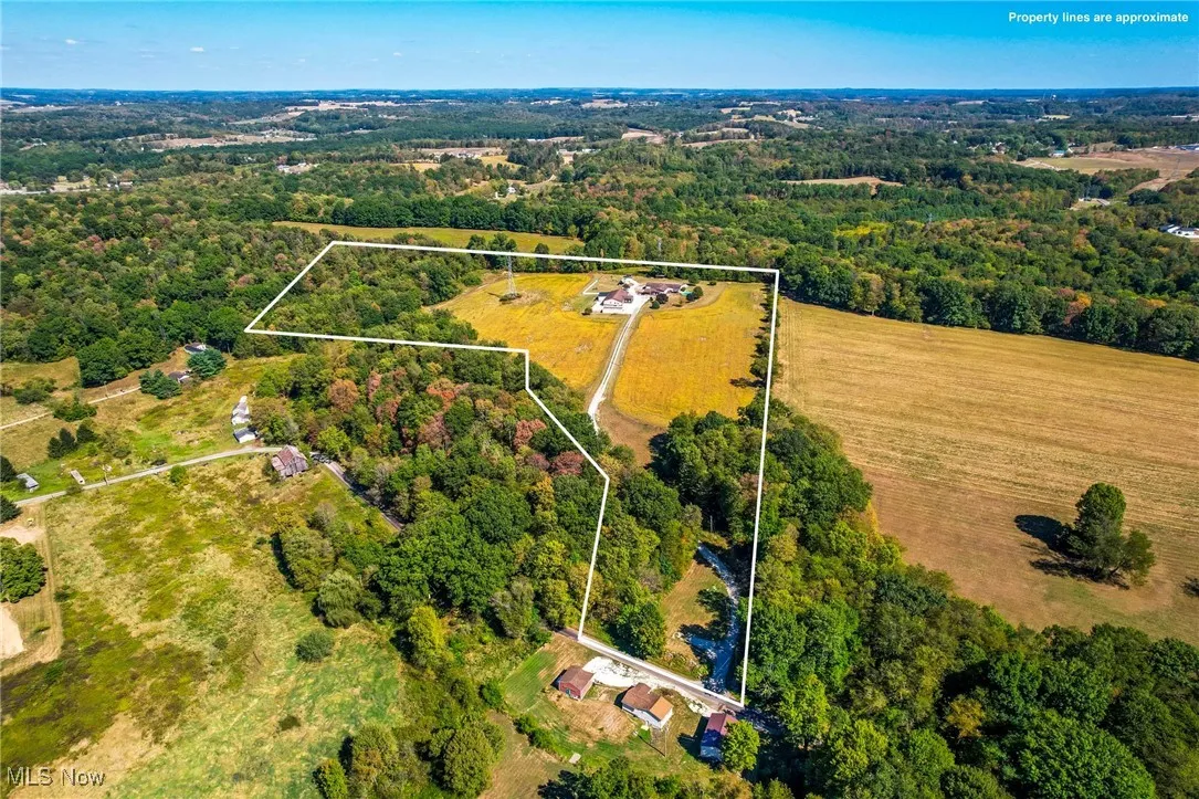 View of property location with property parcel outlined