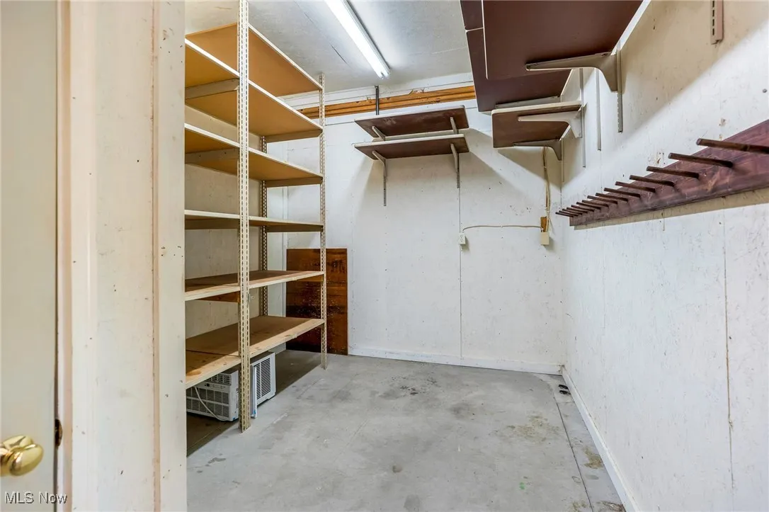 Below grade area with baseboards