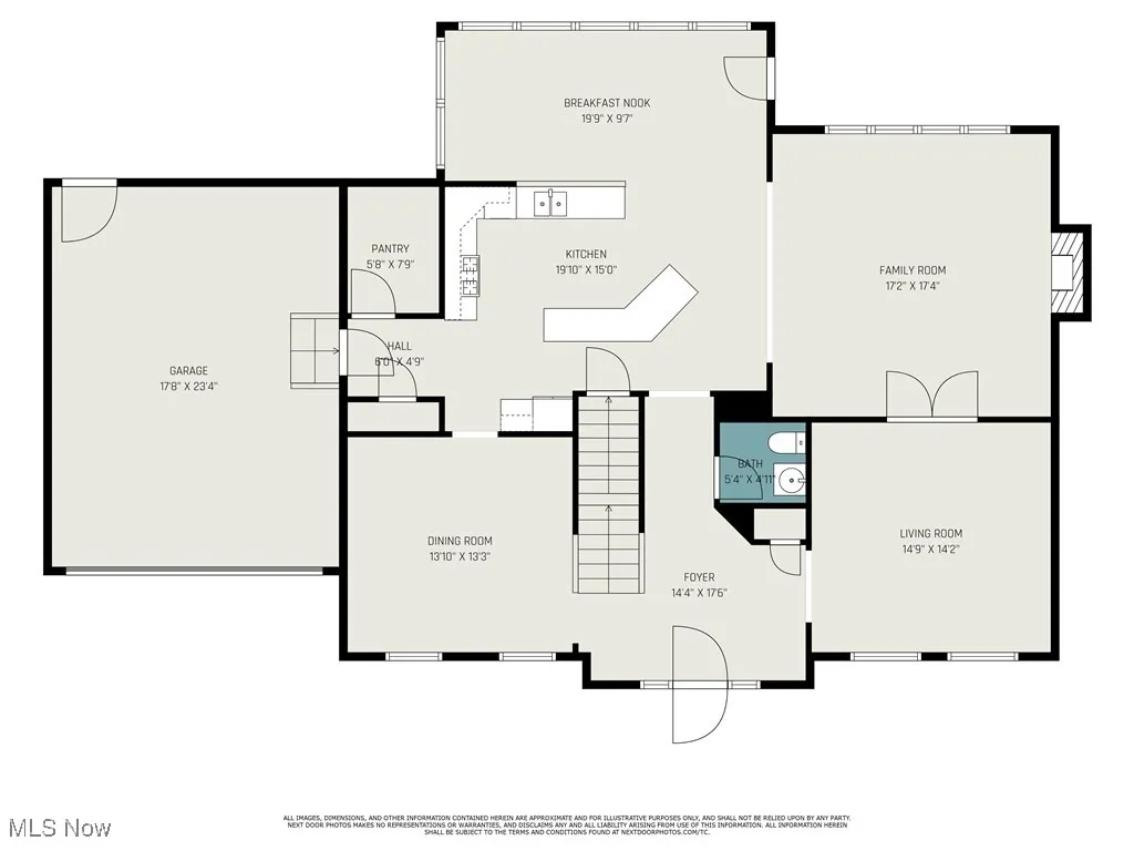 View of room layout Second Floor