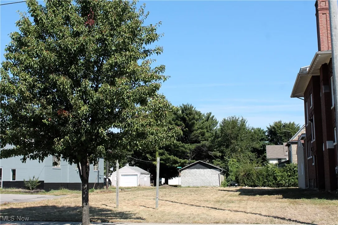 Side Yard with extra lot.