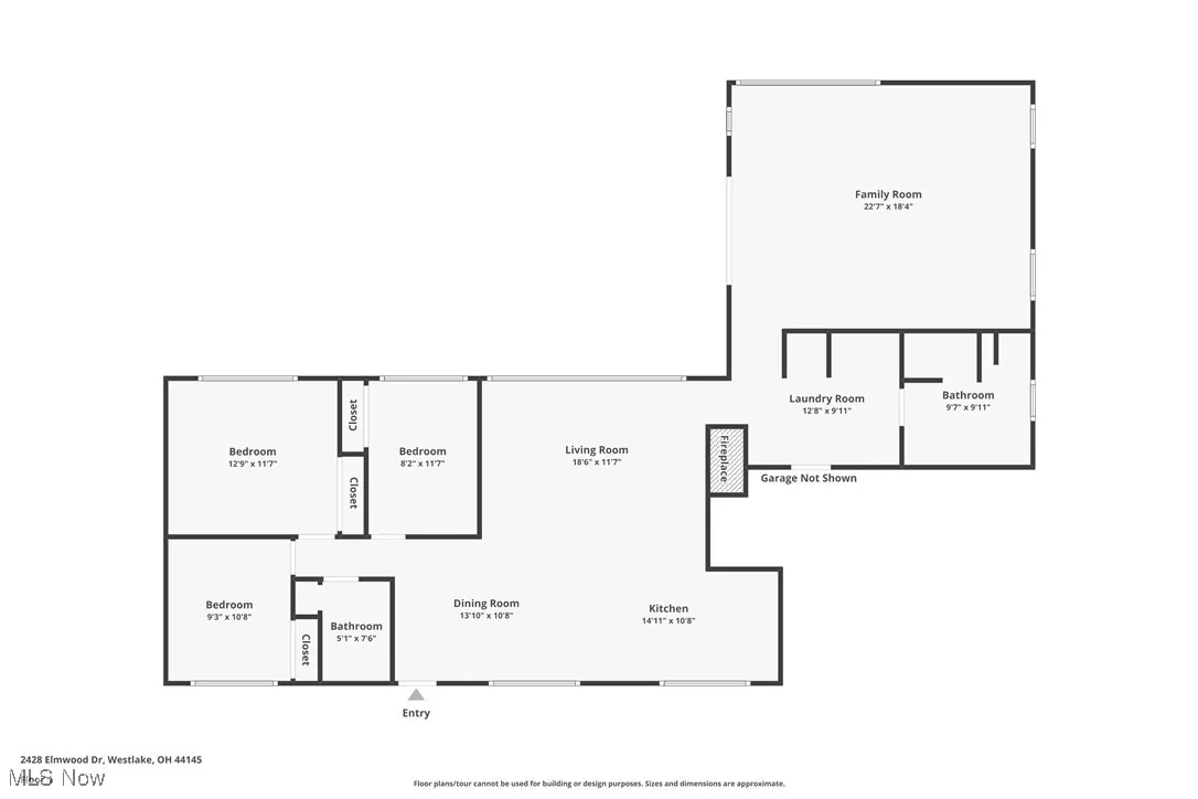 View of room layout