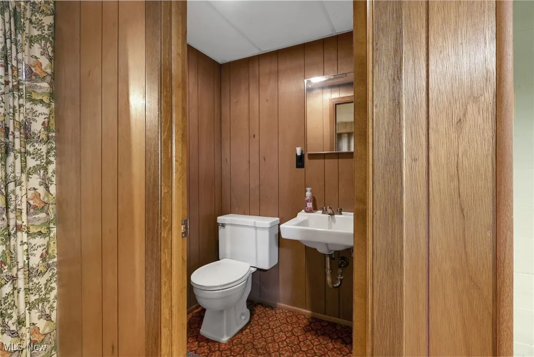 Basement Half Bath