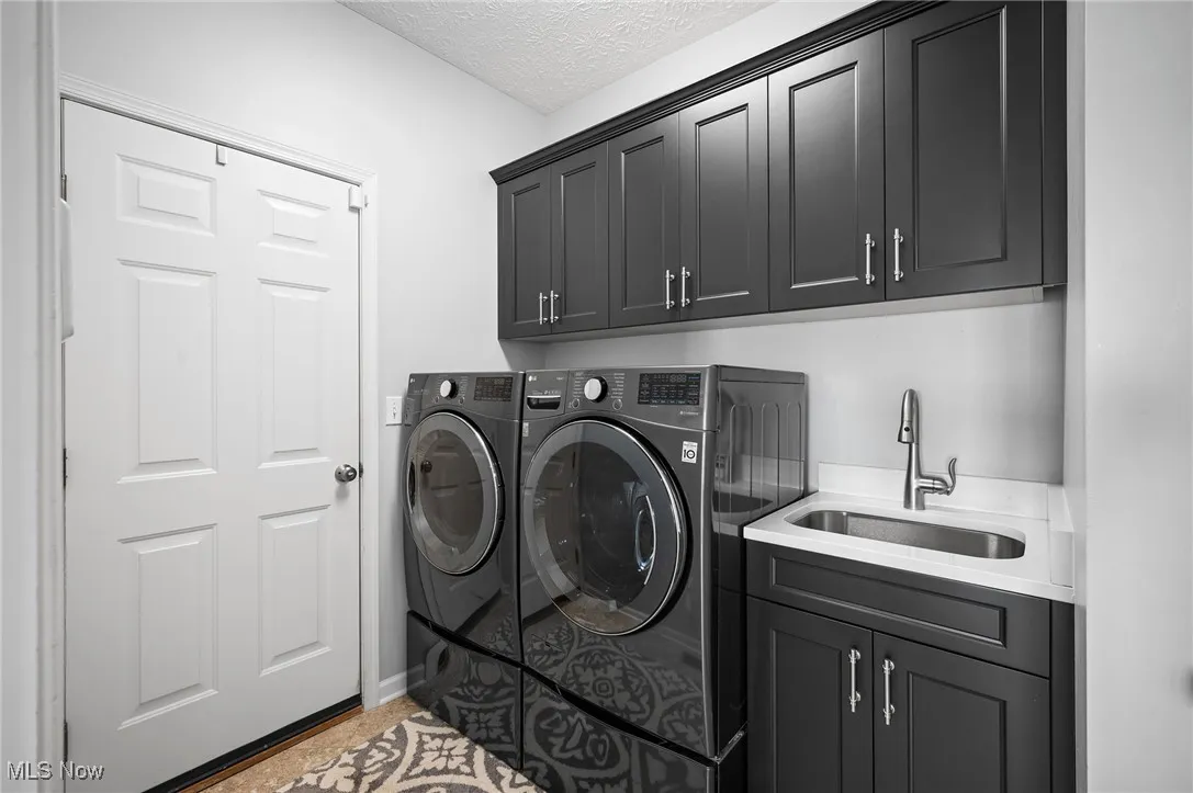 First floor laundry leading to the garage