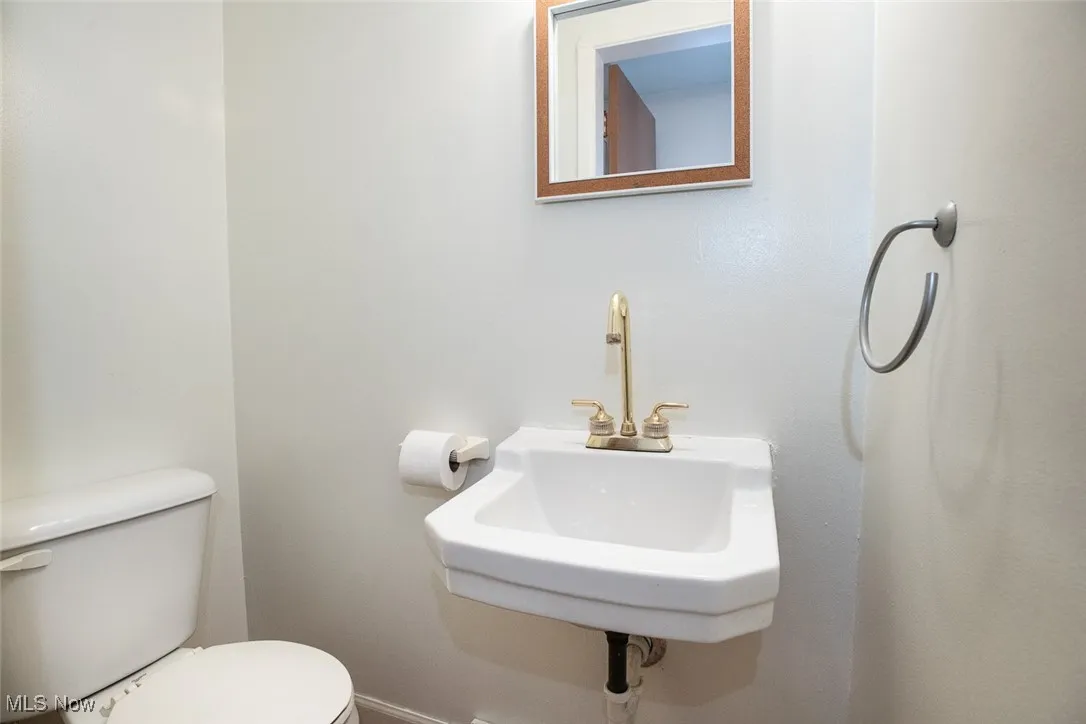 Half bath - main floor.