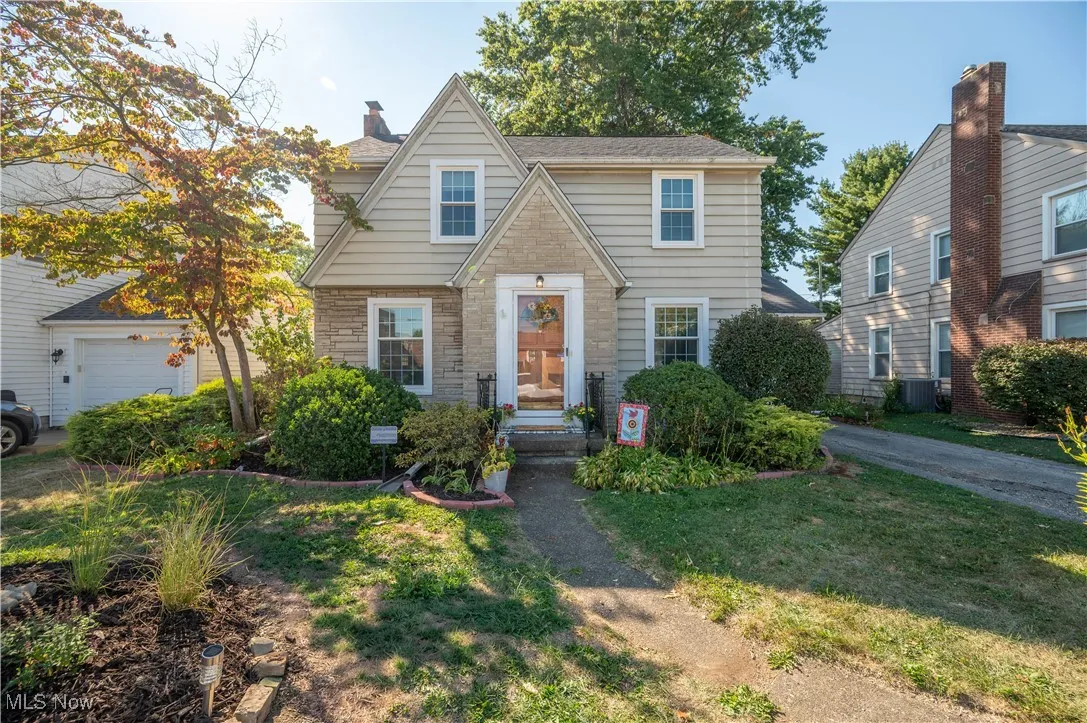 Front of the house and front yard