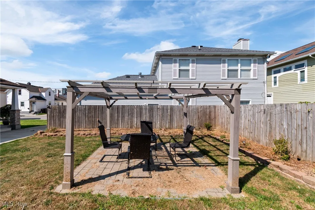 Pergola stays!
