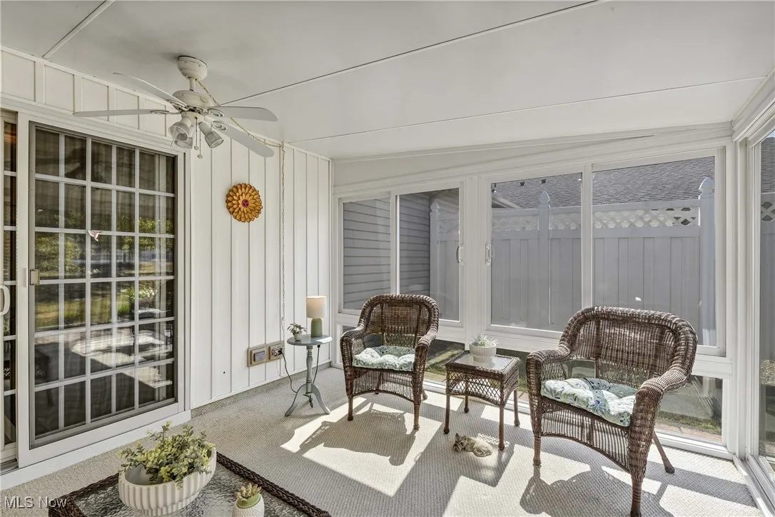 Enclosed patio