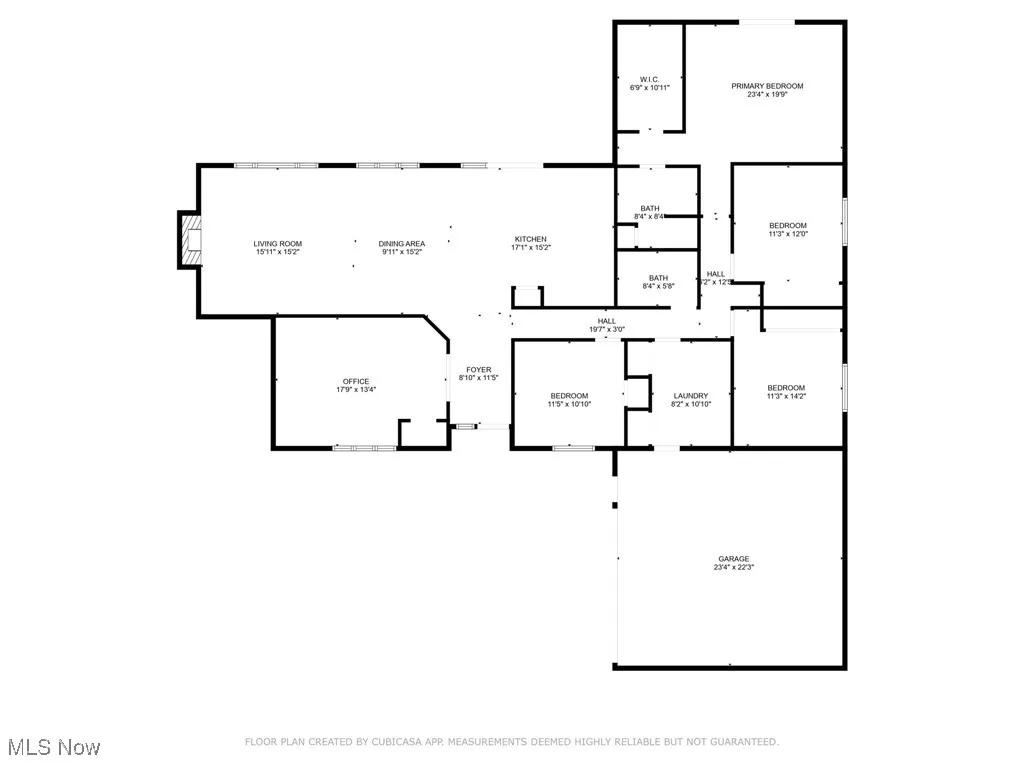 View of floor plan / room layout