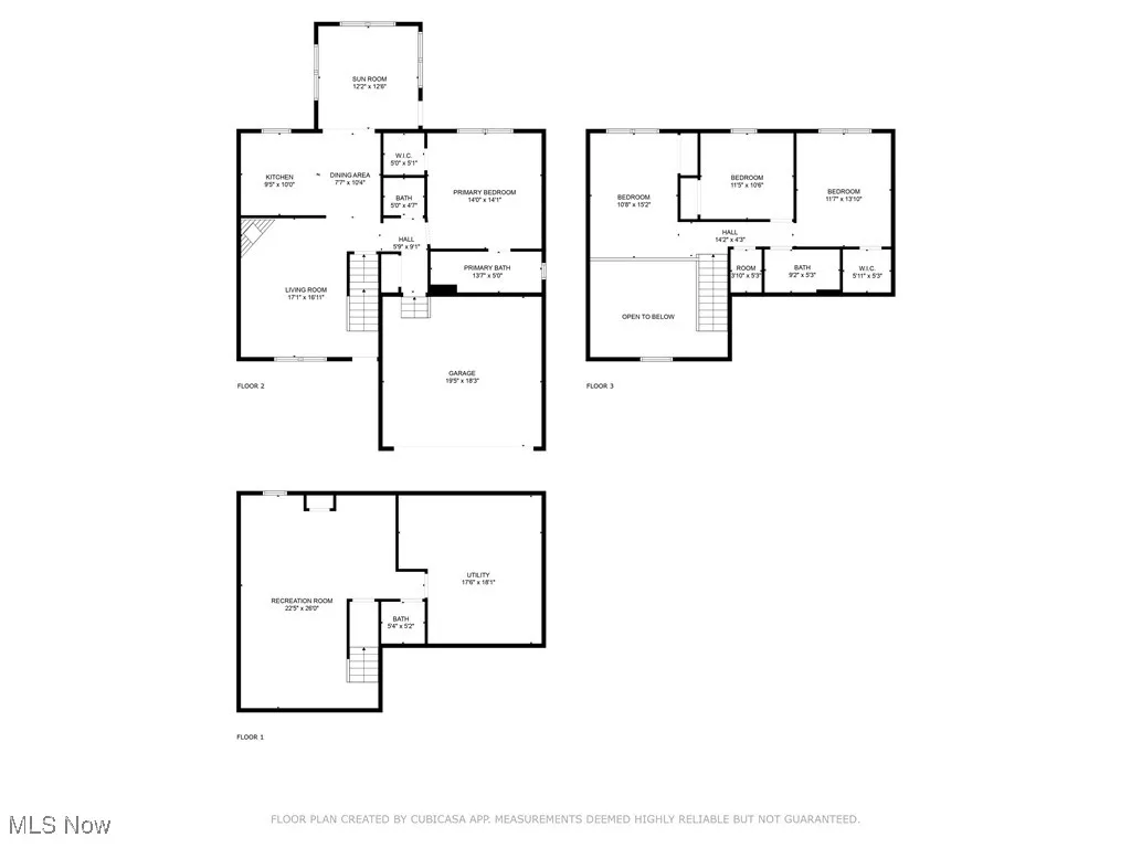 View of room layout