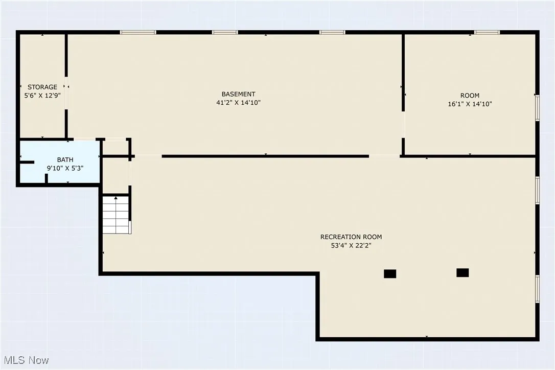 View of room layout