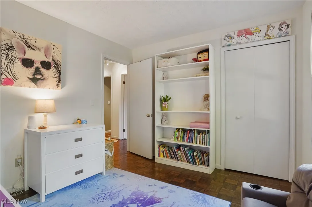 Bedroom with a closet