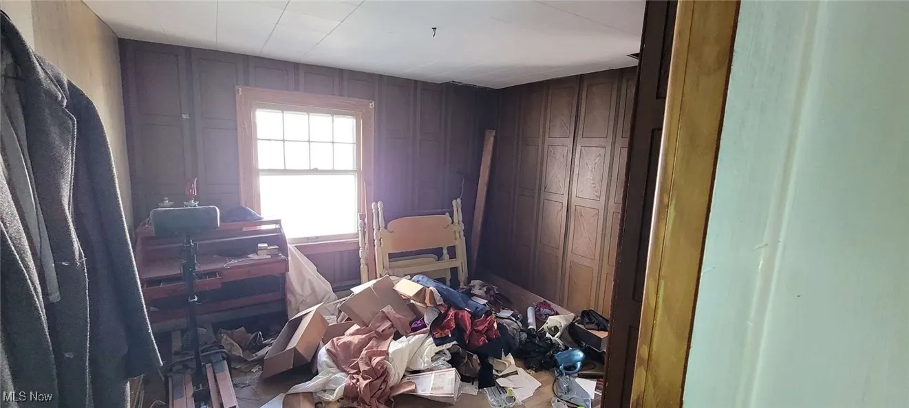 Bedroom with a closet