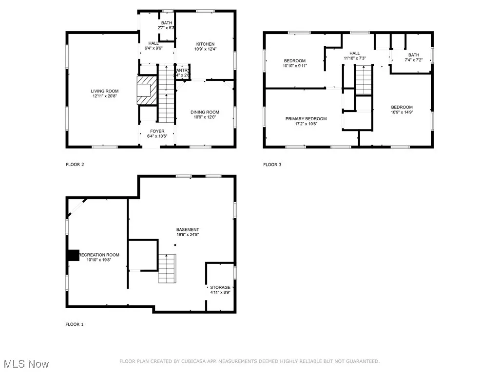 View of home floor plan