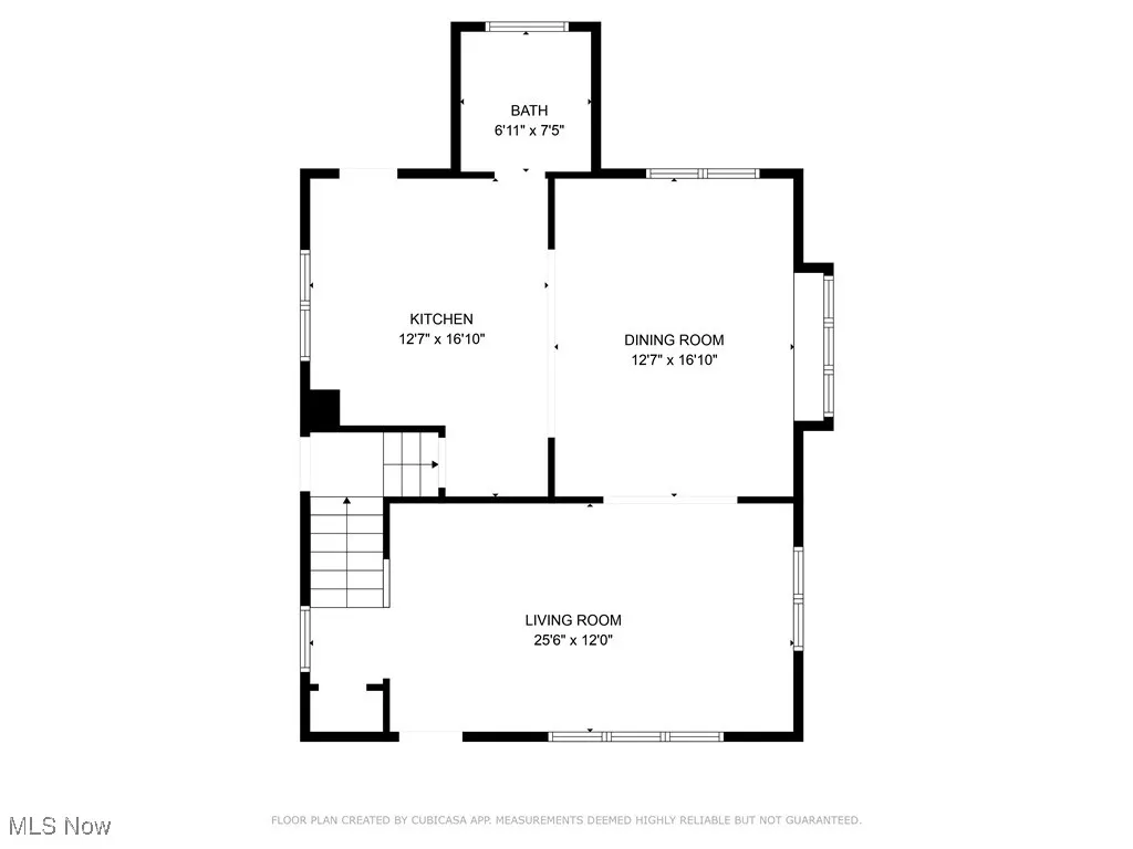 View of floor plan / room layout