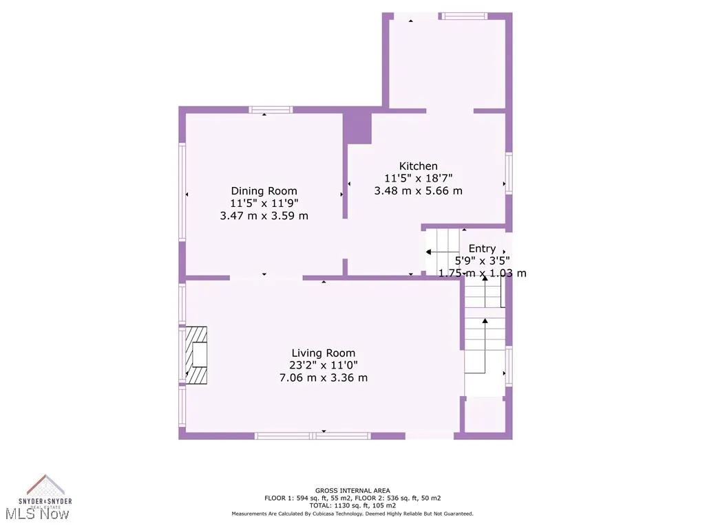 View of home floor plan