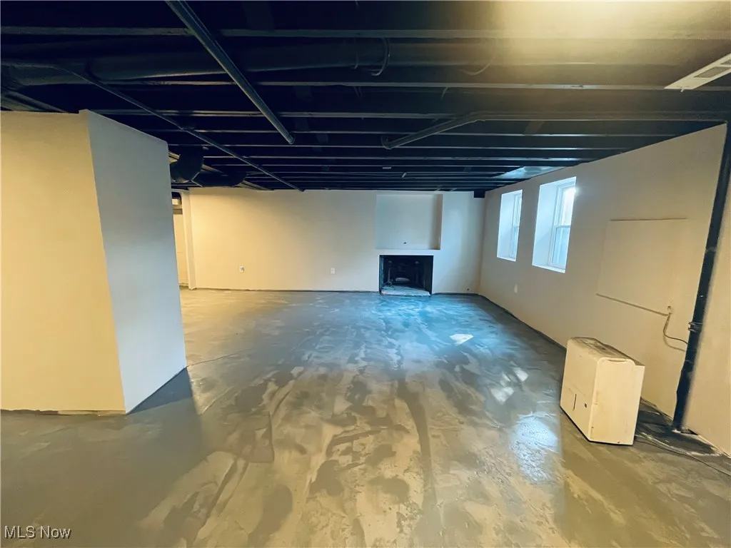 View of basement