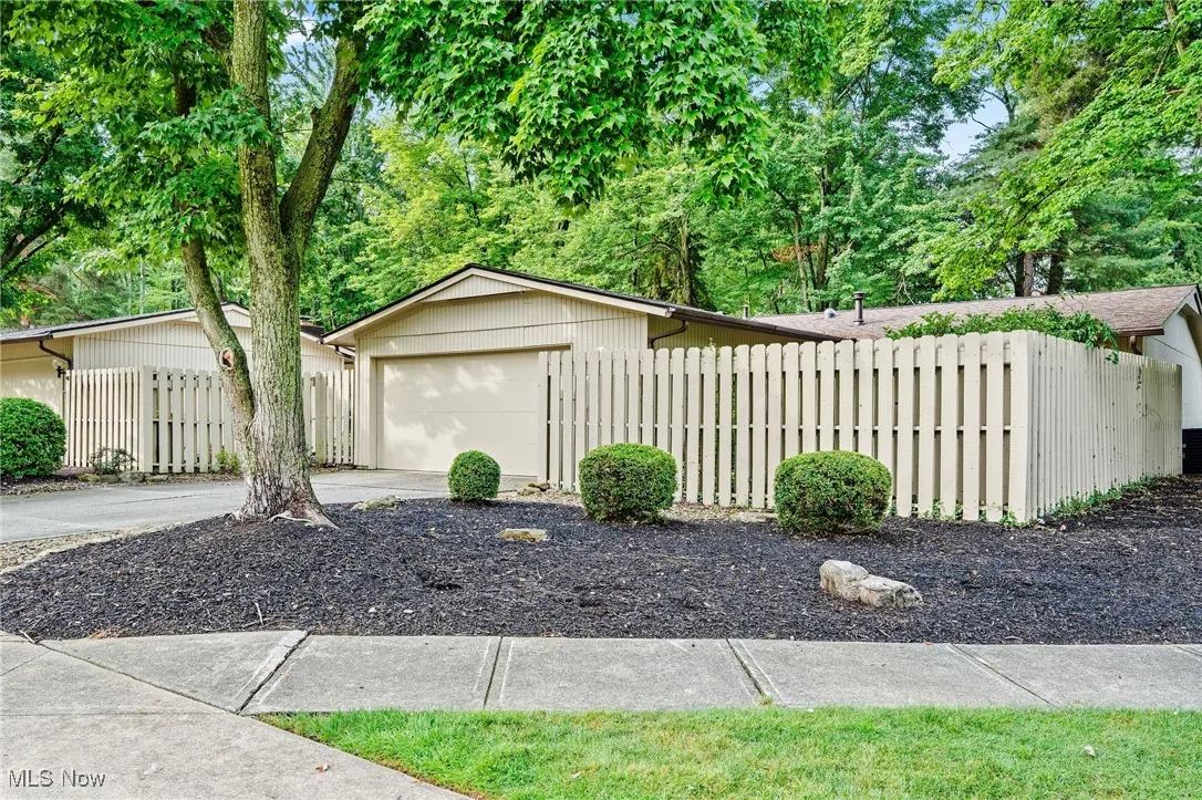 front of home, right side