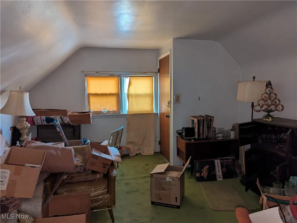 3rd Floor Living Room with Entry Door