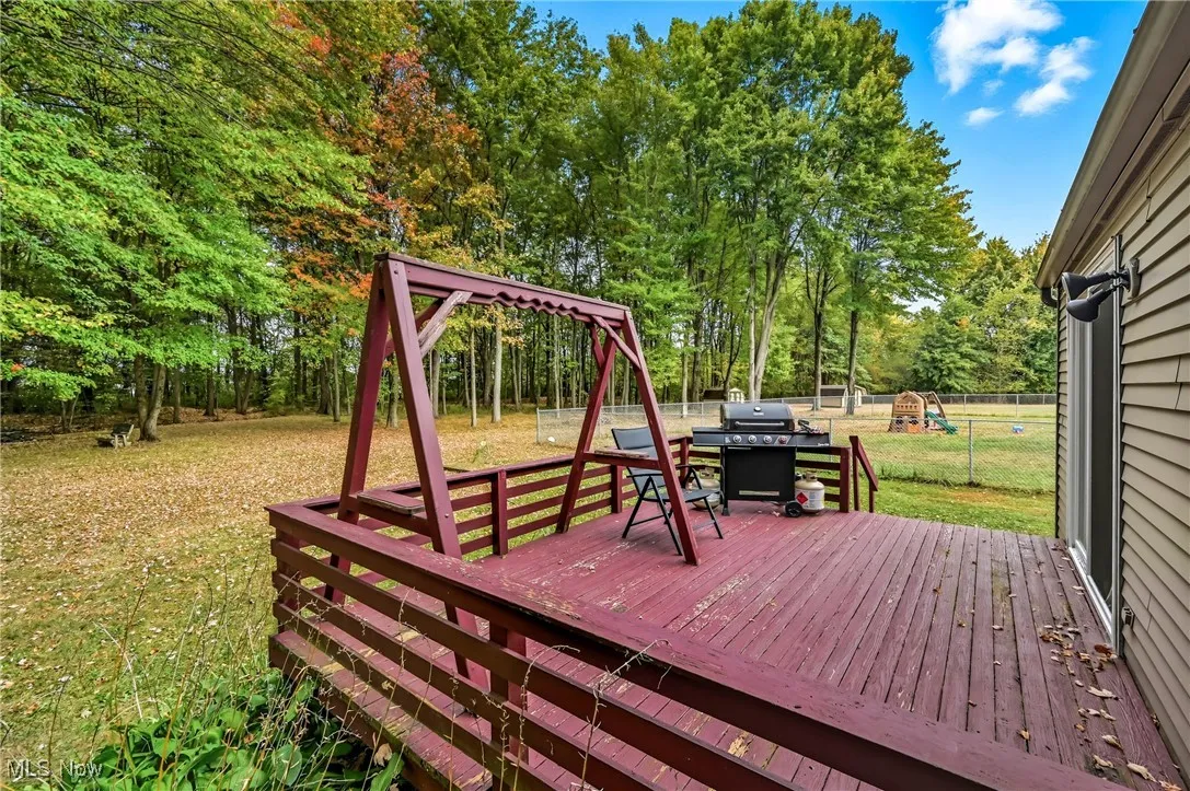 Backyard view