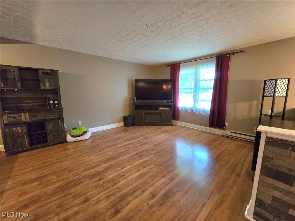 View of living room area with new LVP flooring