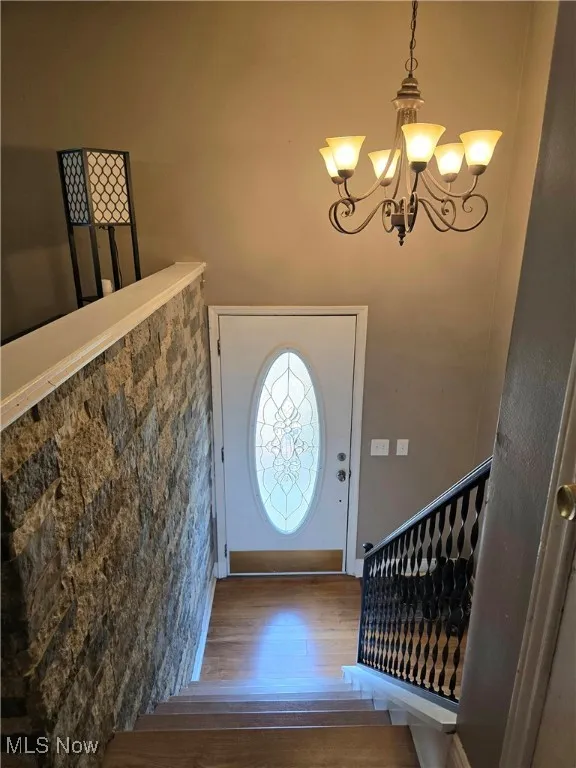 Entry way into home