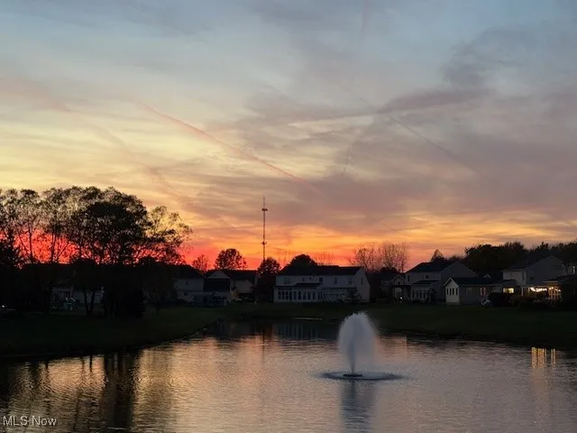 Water view with nearby suburban area