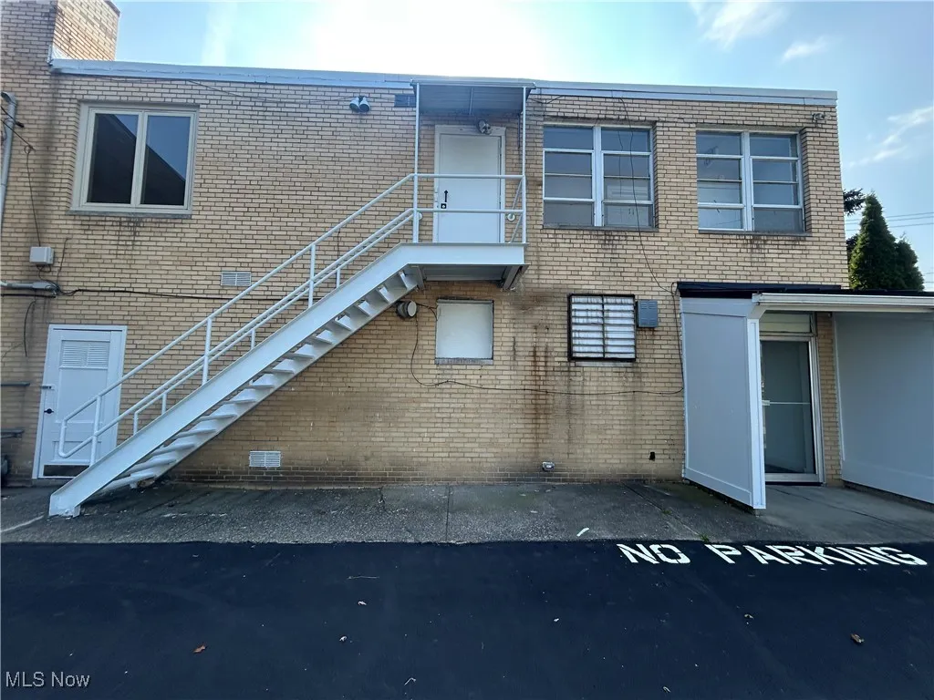 Rear of Property