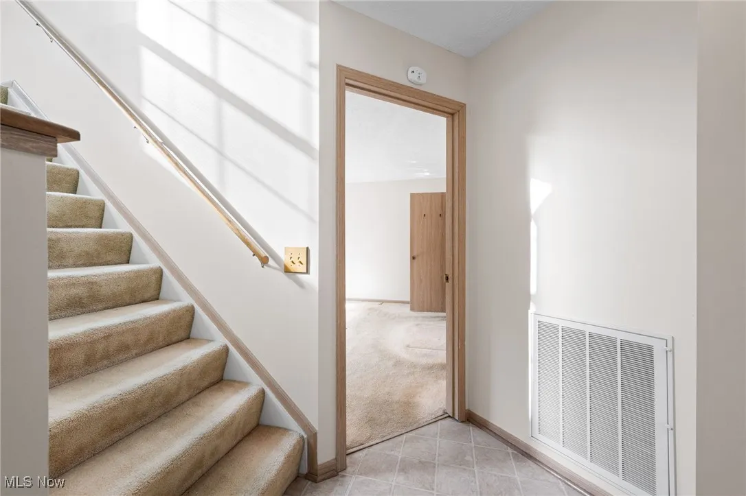 Stairway to second floor
