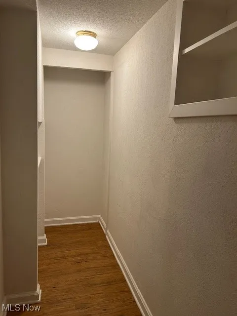 Closet in basement.