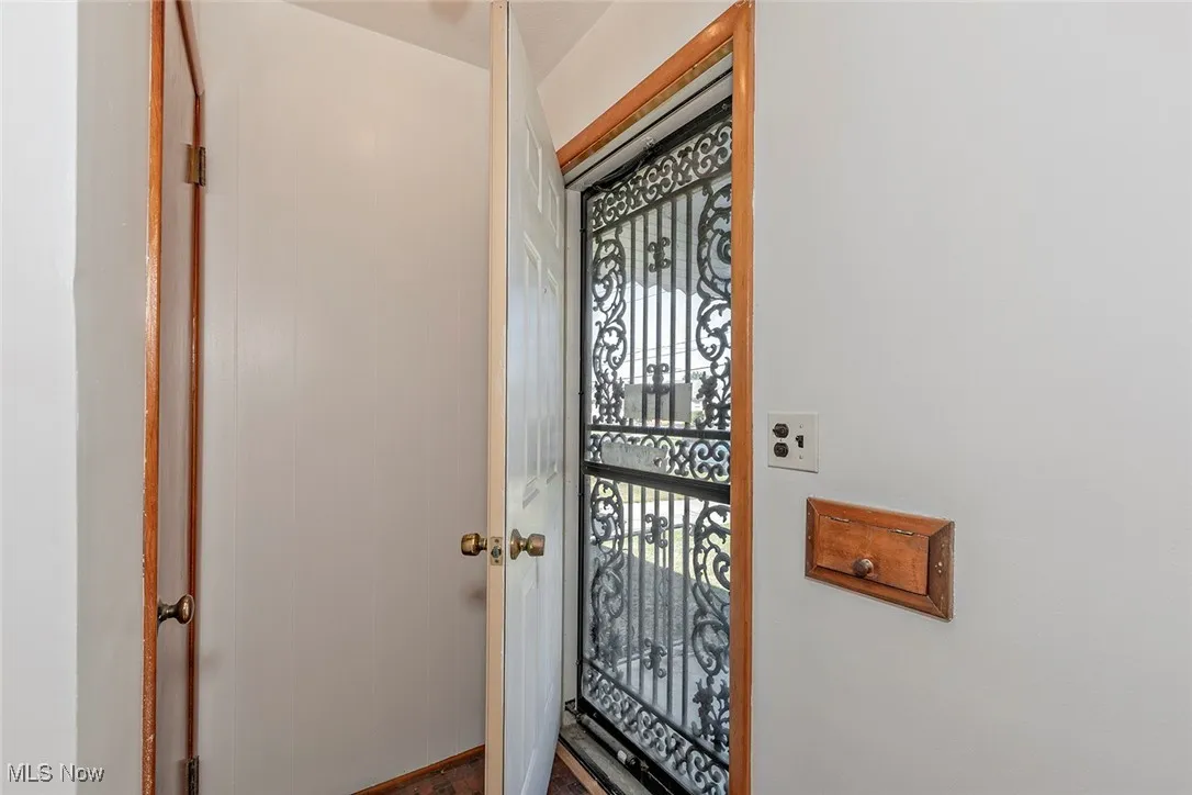 View of doorway to outside