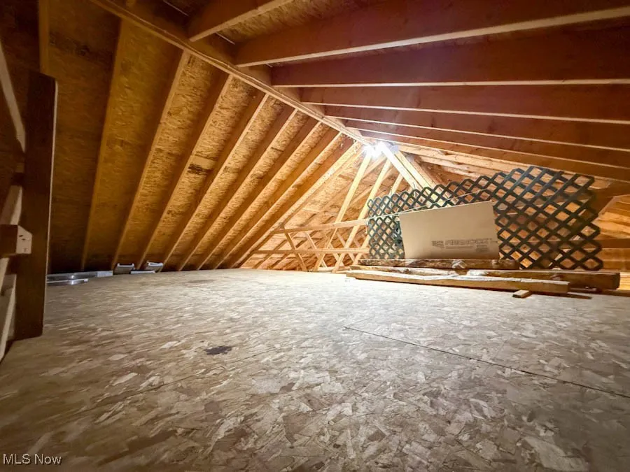 View of attic