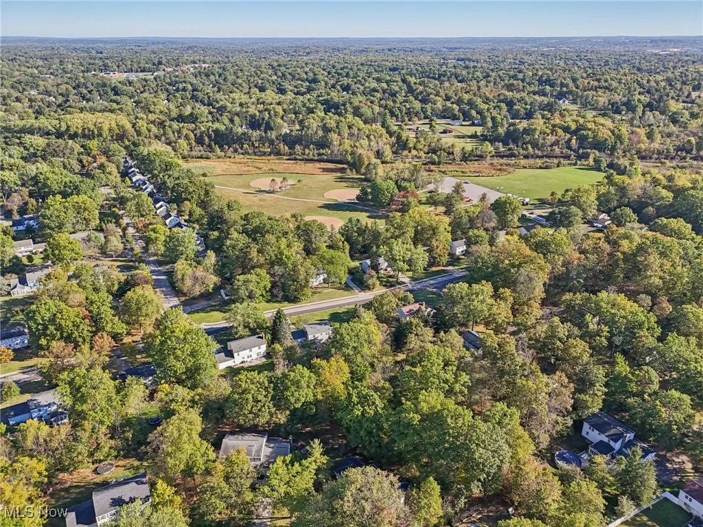 Aerial view of property and surrounding area