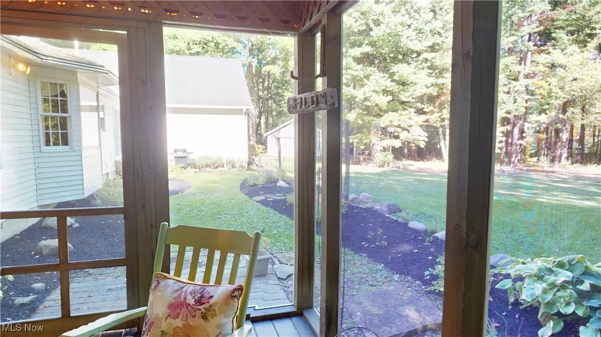 Screened porch