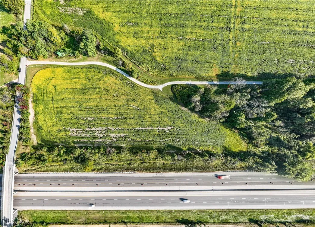 Aerial view of property and surrounding area