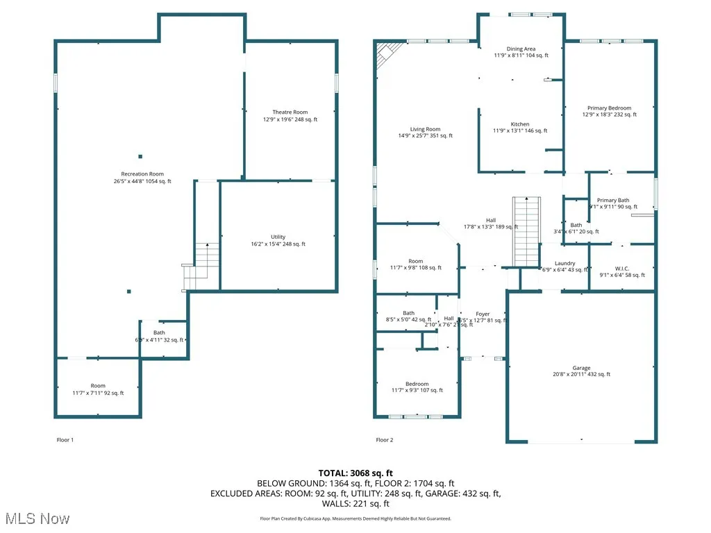 View of home floor plan