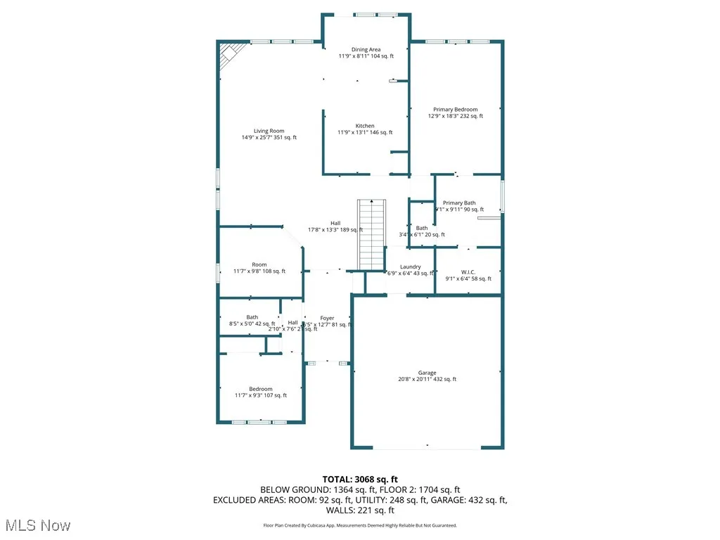 View of home floor plan