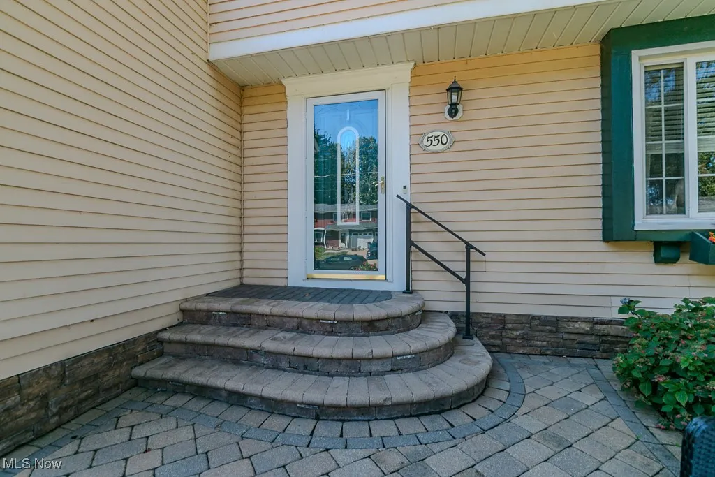 Doorway to property