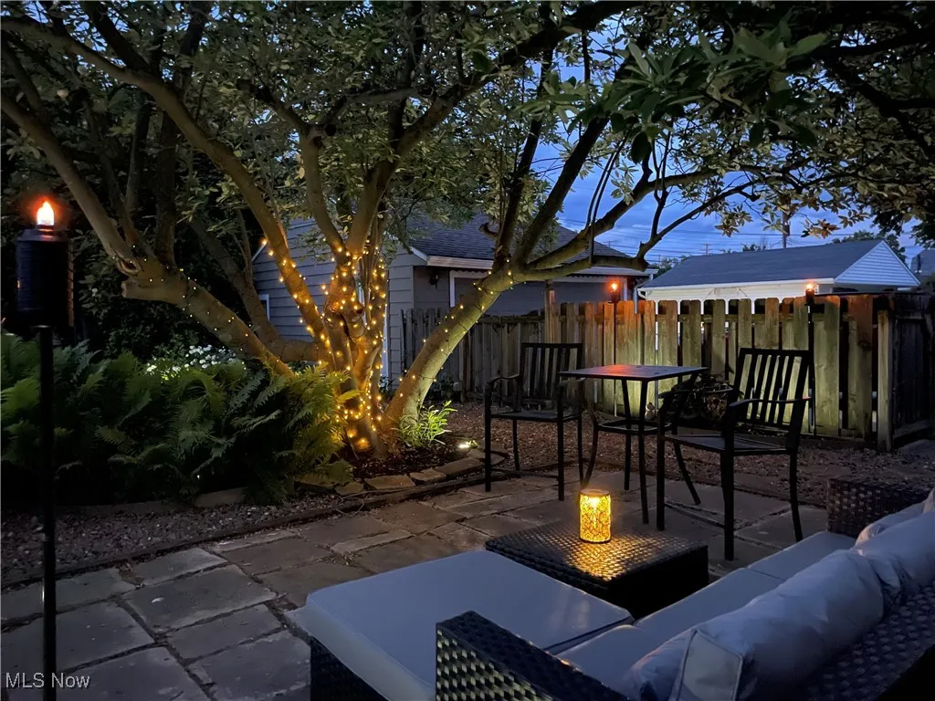 View of patio / terrace with outdoor dining area and an outdoor living space