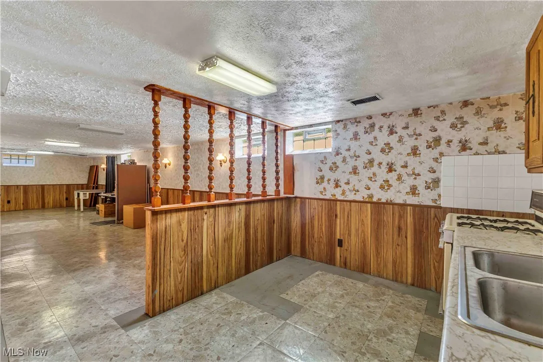 Additional kitchen in basement off of recreation room