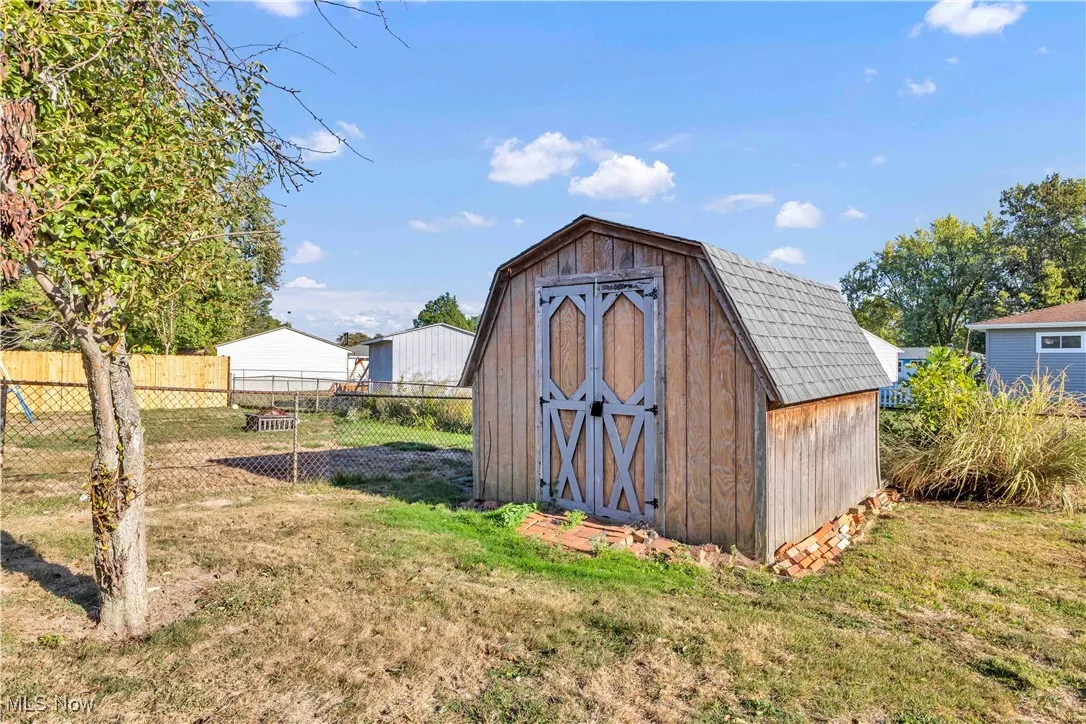 View of shed