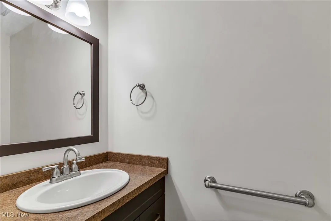 Updated half bathroom