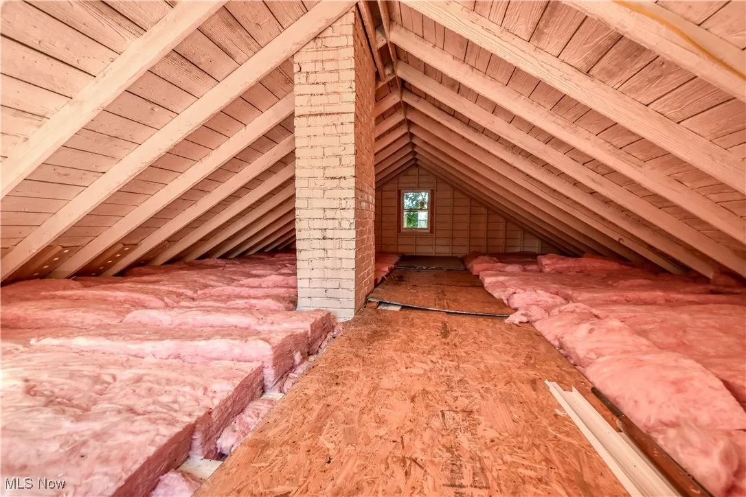 View of attic