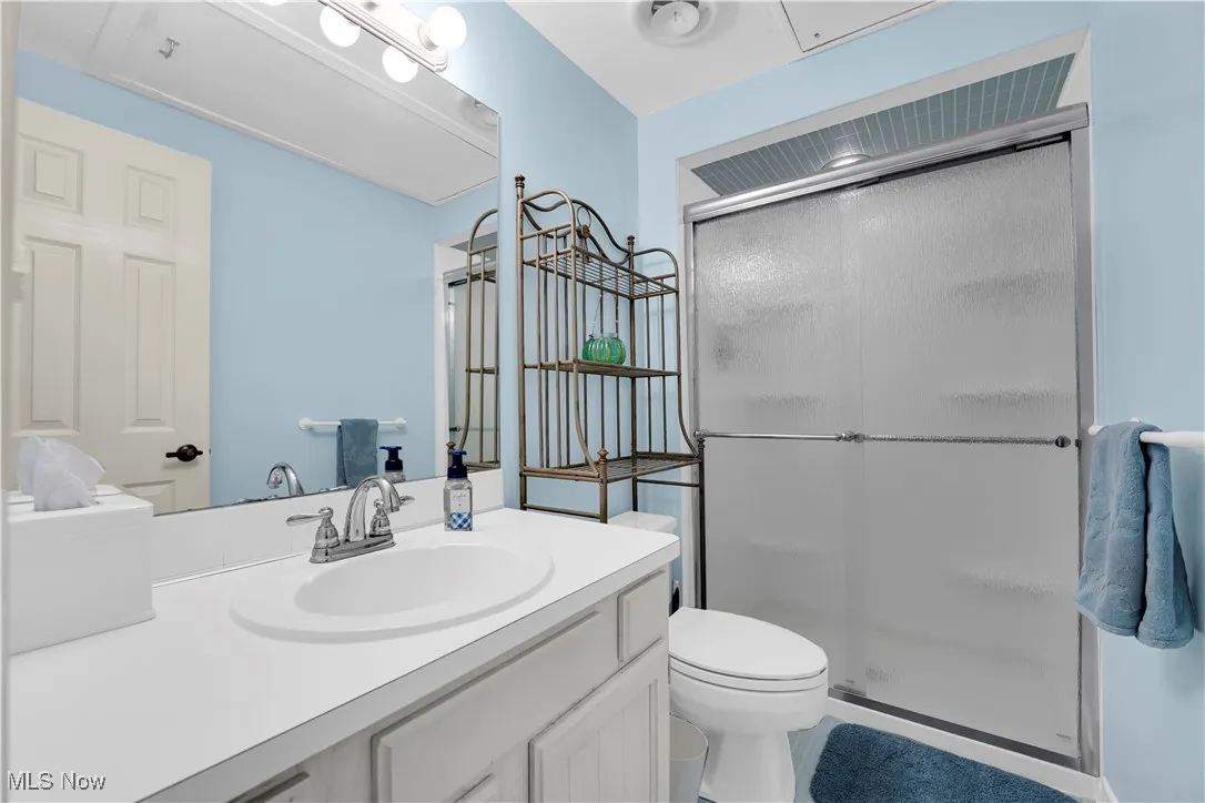 Private bathroom - PLUS a pull Down, walk up stair case to and enormous Attic