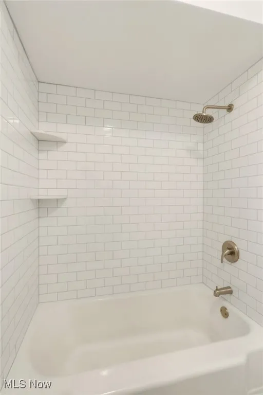 New custom tiled shower