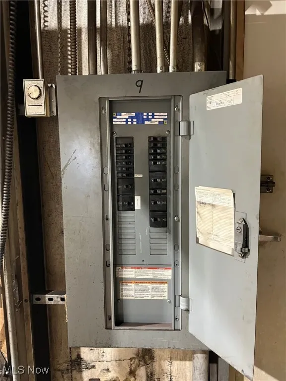 Utilities featuring electric panel